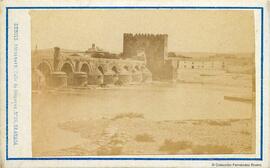 Córdoba, Puente Romano sobre el río Guadalquivir y Torre de la Calahorra. Dubois