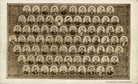 Madrid, orla de los alumnos de la Facultad de Farmacia. P. M. Hebert.