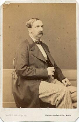 Londres, retrato del Antonio de Orleans, duque de Montpensier. Mayer Brothers.