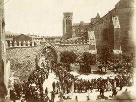 Monasterio de Santa María de las Huelgas (Burgos), procesión del Curpillos. Vadillo.