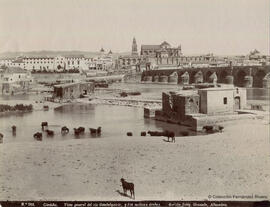 Córdoba, el Guadalquivir, Puente Romano y los molinos árabes. Garzón fotógrafo.
