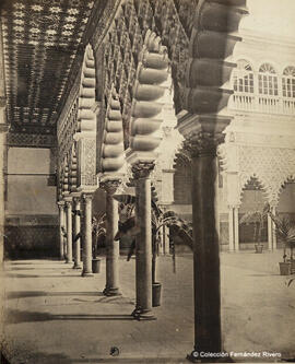 Sevilla, Alcázar, Patio de las Doncellas, galería. Francisco Leygonier.