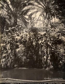 Málaga, jardines en la quinta de San José, grutas y paseos, nº 897. Rafael Garzón.