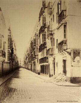 Cádiz, calle Ancha. Louis de Clercq.
