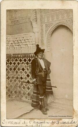 Granada, retrato del “Príncipe jitano” Mariano Fernández. Rafael Señán y González.