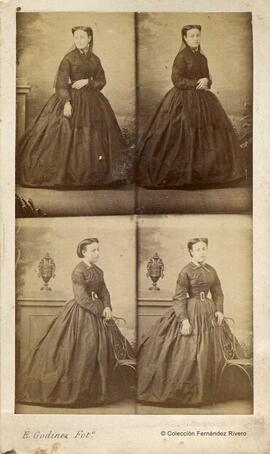 Sevilla, cuatro retratos de una dama desconocida. E. Godínez.