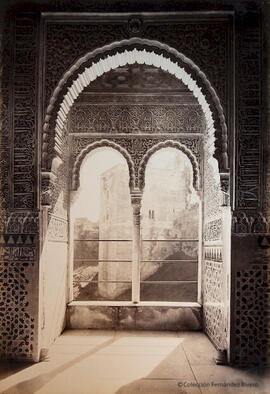 Granada, Alhambra, Torre de la Cautiva, ventana ajimezada.