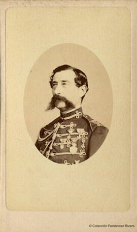 Madrid, retrato del coronel Lagunero. J. Laurent.