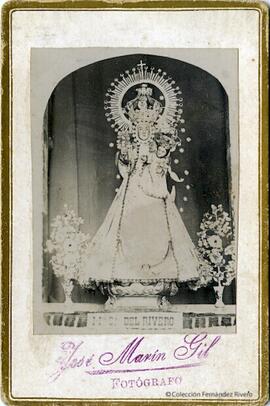 San Estéban de Gormaz (Soria), imagen de la Virgen del Rivero. José Marín Gil.