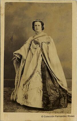 Madrid, retrato de la actriz dramática Teresa Rivas. E. Juliá.