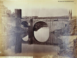 Toledo, Puente de Alcántara. J. Laurent.