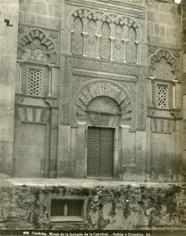 Córdoba, Mezquita, Puerta del Espíritu Santo. Señán y González.