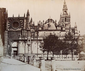 Sevilla, Catedral, fachada del lado del Triunfo. Luis Léon Masson.