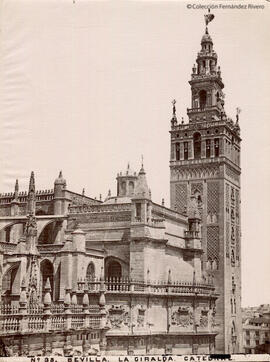 Sevilla, Giralda y Catedral. E. Beauchy.
