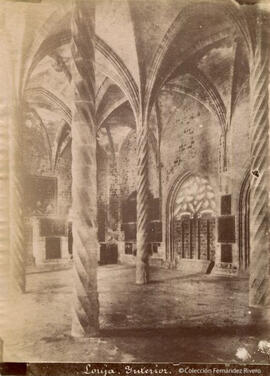 Valencia, Lonja, interior. Antonio Esplugas.