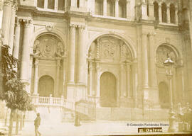 Málaga, portada principal de la Catedral. E. Gálvez.