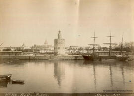 Sevilla, Puerto y Torre del Oro. Ramón Almela.