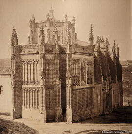 Toledo, ábside de la iglesia de San Juan de los Reyes. Fotógrafo desconocido.