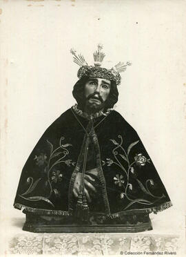 Málaga, imagen del Cristo de los Afligidos en la iglesia de San Felipe Neri. Juan Parra.
