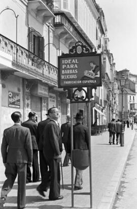 Cortina del Muelle. Entre 1940-1945. Málaga, España.