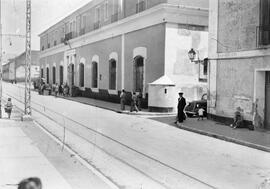 Pasillo de la Cárcel. Hacia 1939. Málaga, España.