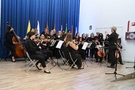 Interpretación del Coro Universidad de Málaga y la orquesta Málaga Camerata. Solemne Acto de Aper...