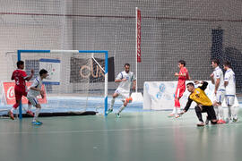 Partido Azerbaiyán contra Omán. 14º Campeonato del Mundo Universitario de Fútbol Sala 2014 (FUTSAL). Antequera. Julio de 2014