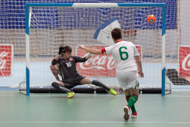 Partido Portugal contra República Checa. 14º Campeonato del Mundo Universitario de Fútbol Sala 2014 (FUTSAL). Antequera. Julio de 2014