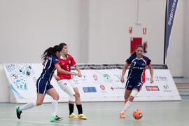 Partido Costa Rica contra Uruguay. 14º Campeonato del Mundo Universitario de Fútbol Sala 2014 (FUTSAL). Antequera. Julio de 2014