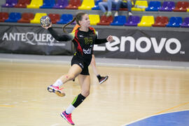 Partido Universidad de Aveiro - Universidad de Colonia. Categoría Femenina. Campeonato Europeo Universitario de Balonmano. Antequera. Julio de 2017