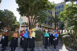 Comitiva académica previa a la toma de posesión del Rector de la Universidad de Málaga y su equipo de gobierno. Paraninfo. Marzo de 2024