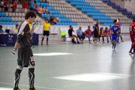 Partido República Checa contra Israel. 14º Campeonato del Mundo Universitario de Fútbol Sala 2014 (FUTSAL). Antequera. Julio de 2014