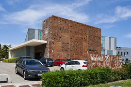 Edificio del Centro Andaluz de Nanomedicina y Biotecnología Bionand. Málaga TechPark. Junio de 2021