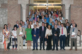Foto de grupo tras la inauguración del XXVI Encuentro Anual de la Asociación Von Humboldt de Espa...