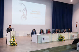 Homenaje en recuerdo del profesor José María Troya. Salón de Actos de la Escuela Técnica Superior de Ingeniería Informática. Octubre de 2016