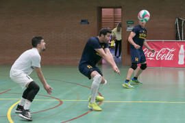Partido UCAM - Universidad de Almería. Campeonato de España Universitario de Voleibol. Complejo Polideportivo Universitario. Abril de 2018