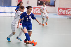 Partido Costa Rica contra China Taipéi. 14º Campeonato del Mundo Universitario de Fútbol Sala 2014 (FUTSAL). Antequera. Julio de 2014