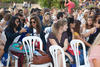 Momentos previos al acto de bienvenida a los alumnos de intercambio internacional de la Universidad de Málaga. Jardín botánico. Octubre de 2015