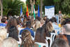 Bienvenida a los alumnos de intercambio internacional de la Universidad de Málaga. Jardín botánico. Octubre de 2015