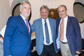 Entrega de Título de Socio. 230º Aniversario de la Sociedad Económica Amigos del País. Plaza de la Constitución. Septiembre de 2019