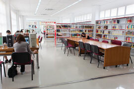 Biblioteca de Derecho "Alejandro Rodríguez Carrión". Campus de Teatinos. Octubre de 2012