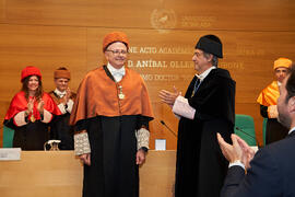 Investidura de Aníbal Ollero como Doctor "Honoris Causa" por la Universidad de Málaga. Edificio del Rectorado. Mayo de 2025