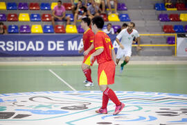 Partido Portugal contra China. 14º Campeonato del Mundo Universitario de Fútbol Sala 2014 (FUTSAL). Antequera. Julio de 2014