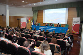 Inauguración de "The Social Dimension and Responsability of Universities". Presidencia ...