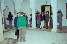 Inauguración de la exposición Jean Cocteau. Mayo de 1990