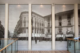 Inauguración de la exposición "Málaga, una visión panorámica". Rectorado. Diciembre de ...