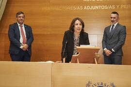 Toma de posesión de María Ángeles Rastrollo Horrillo como nueva Vicerrectora Adjunta de Empresa d...