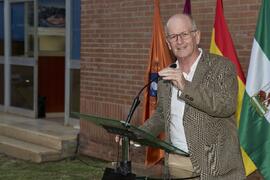 José Rodríguez Rodríguez. Homenaje al personal jubilado de la Facultad de Ciencias Económicas y Empresariales. Campus de El Ejido. Septiembre de 2022
