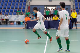 Partido Portugal contra República Checa. 14º Campeonato del Mundo Universitario de Fútbol Sala 2014 (FUTSAL). Antequera. Julio de 2014