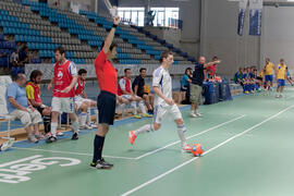 Partido Ucrania contra Israel. 14º Campeonato del Mundo Universitario de Fútbol Sala 2014 (FUTSAL). Antequera. Julio de 2014